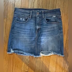 Jean skirt super stretch